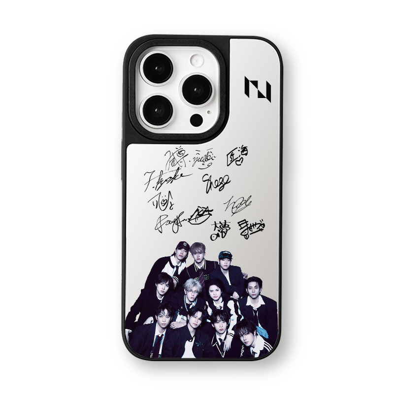 マットバンパー×ミラー スマホケース【INI/PULSE】