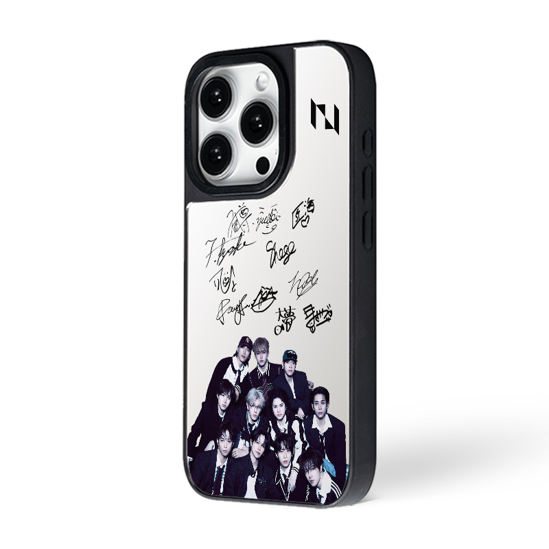 マットバンパー×ミラー スマホケース【INI/PULSE】