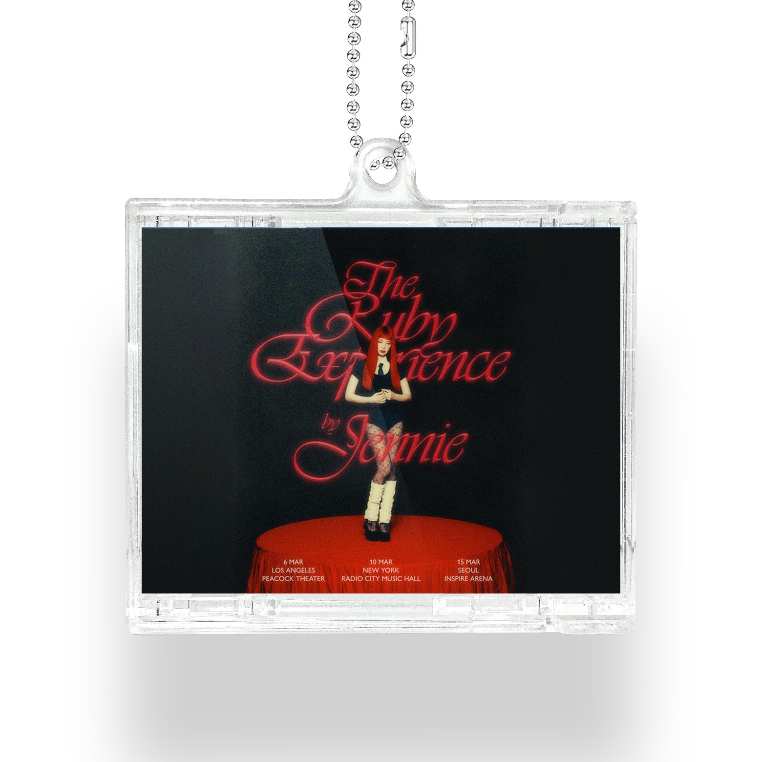 NFCミニCDキーリング【JENNIE/Ruby】