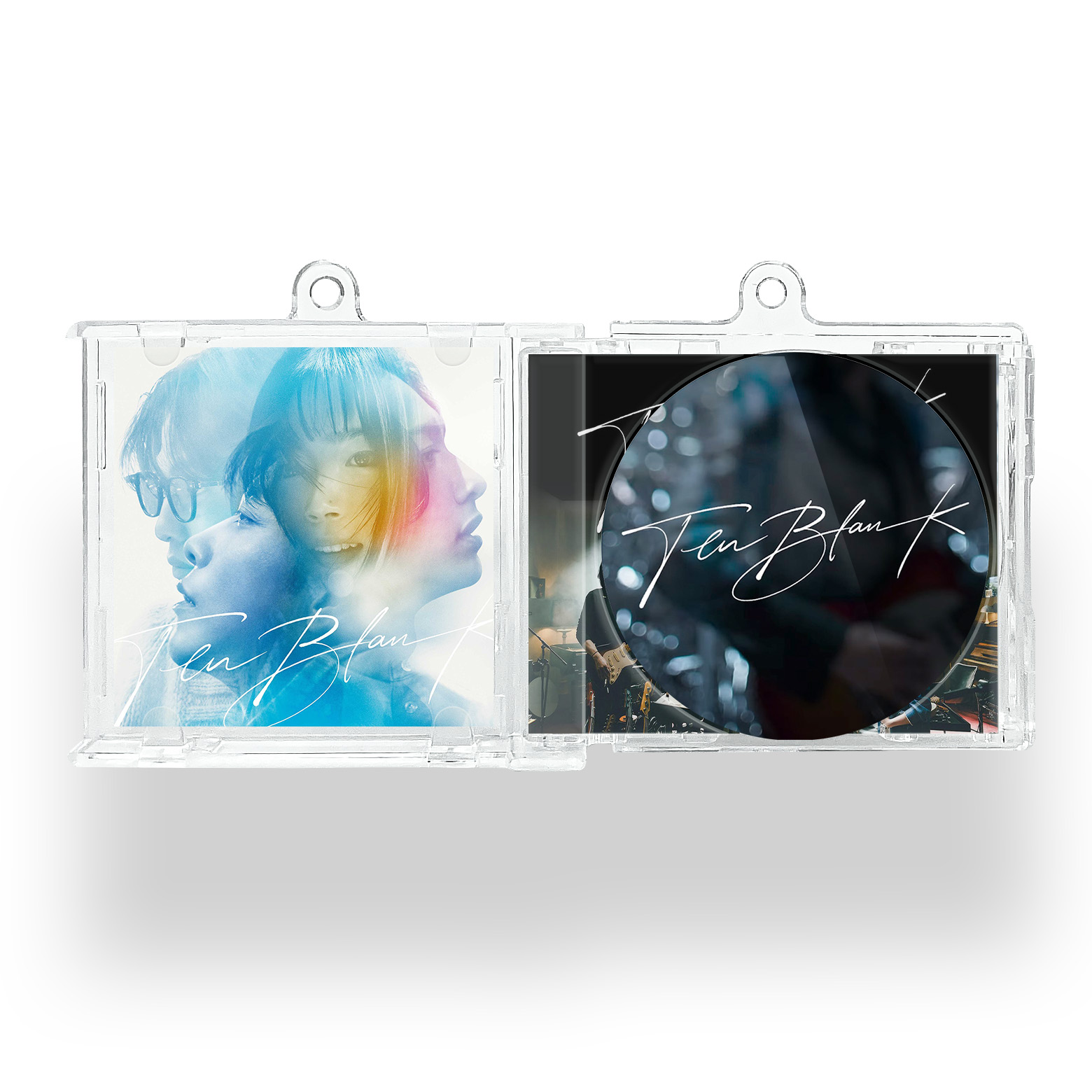 NFCミニCDキーリング【TENBLANK/Glass Heart】