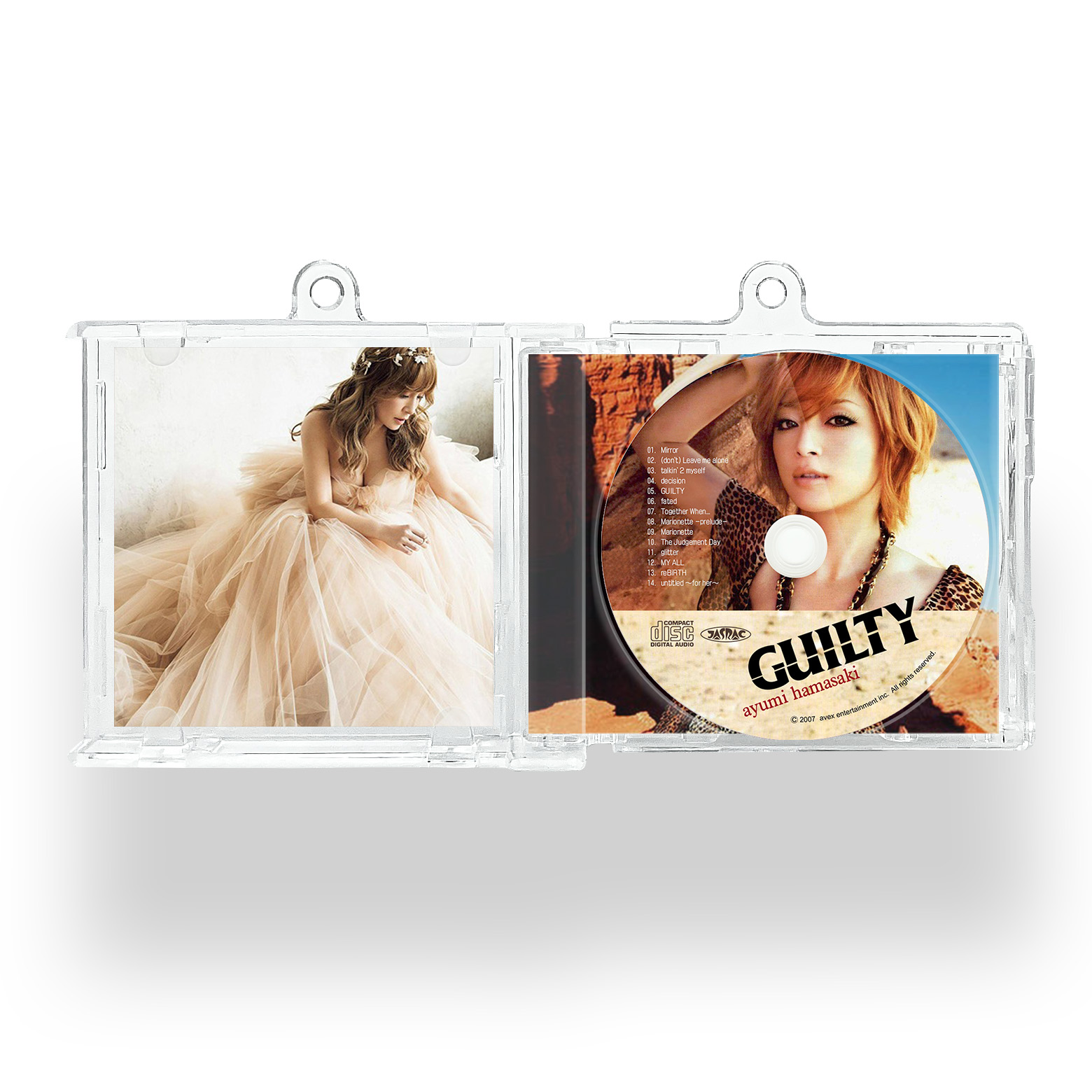 NFCミニCDキーリング【浜崎あゆみ/My All】-YITOTO™推し活がもっと楽しくなる