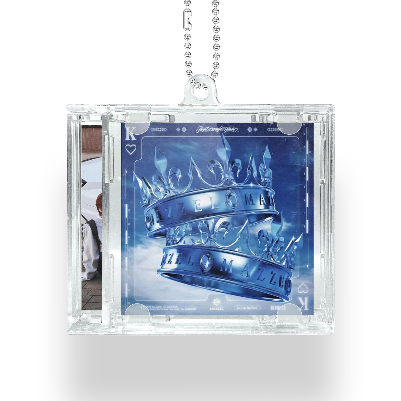 NFCミニCDキーリング【Mazzel/Royal Straight Flush】-YITOTO™推し活がもっと楽しくなる