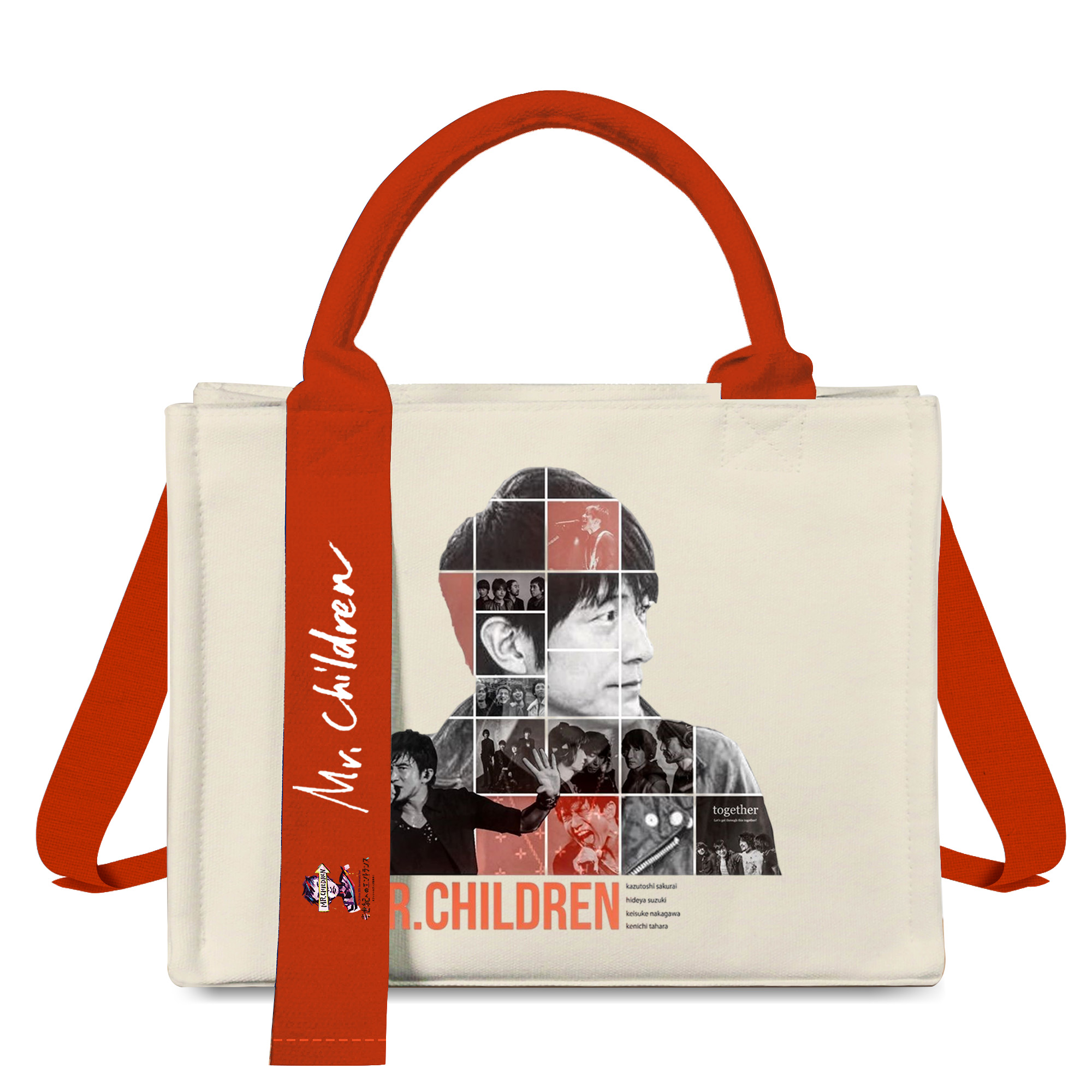 トートバッグキャンバスバッグ【Mr.Children】-YITOTO™推し活がもっと楽しくなる