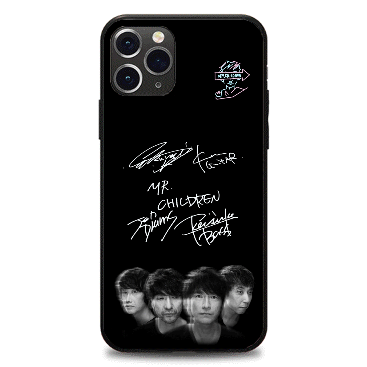 発光するスマートフォンケース 【Mr.Children/産声】