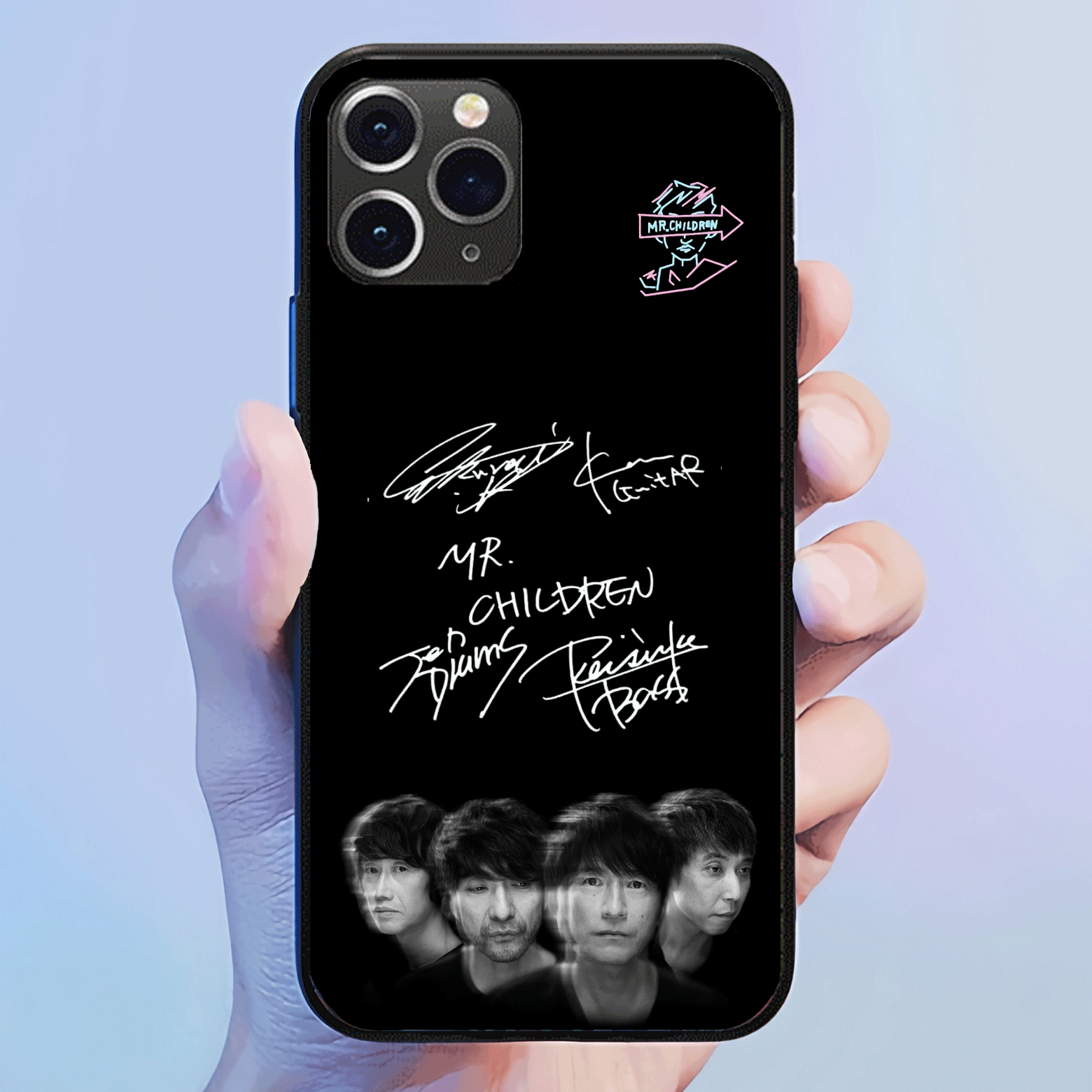 発光するスマートフォンケース 【Mr.Children/産声】