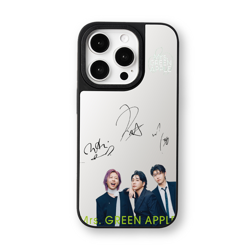 マットバンパー×ミラー スマホケース【Mrs. GREEN APPLE/風と町】