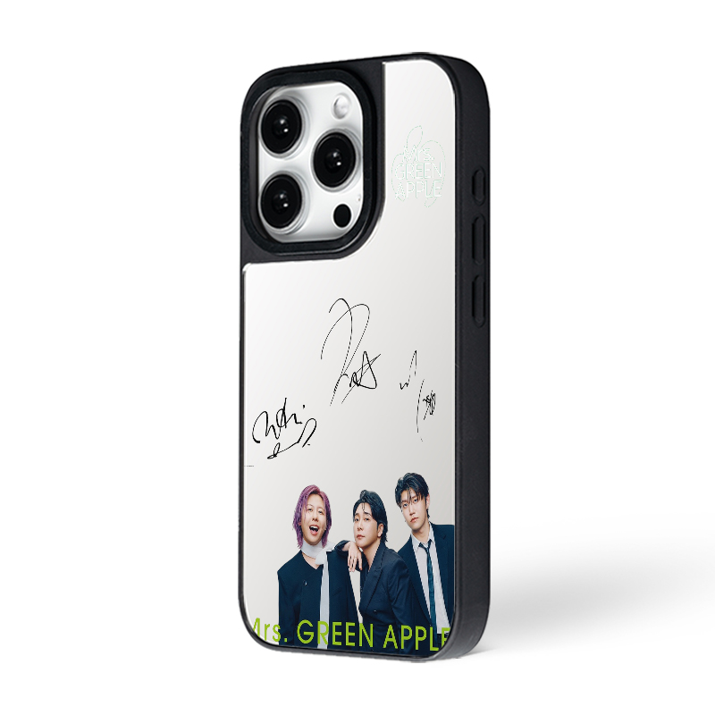 マットバンパー×ミラー スマホケース【Mrs. GREEN APPLE/風と町】