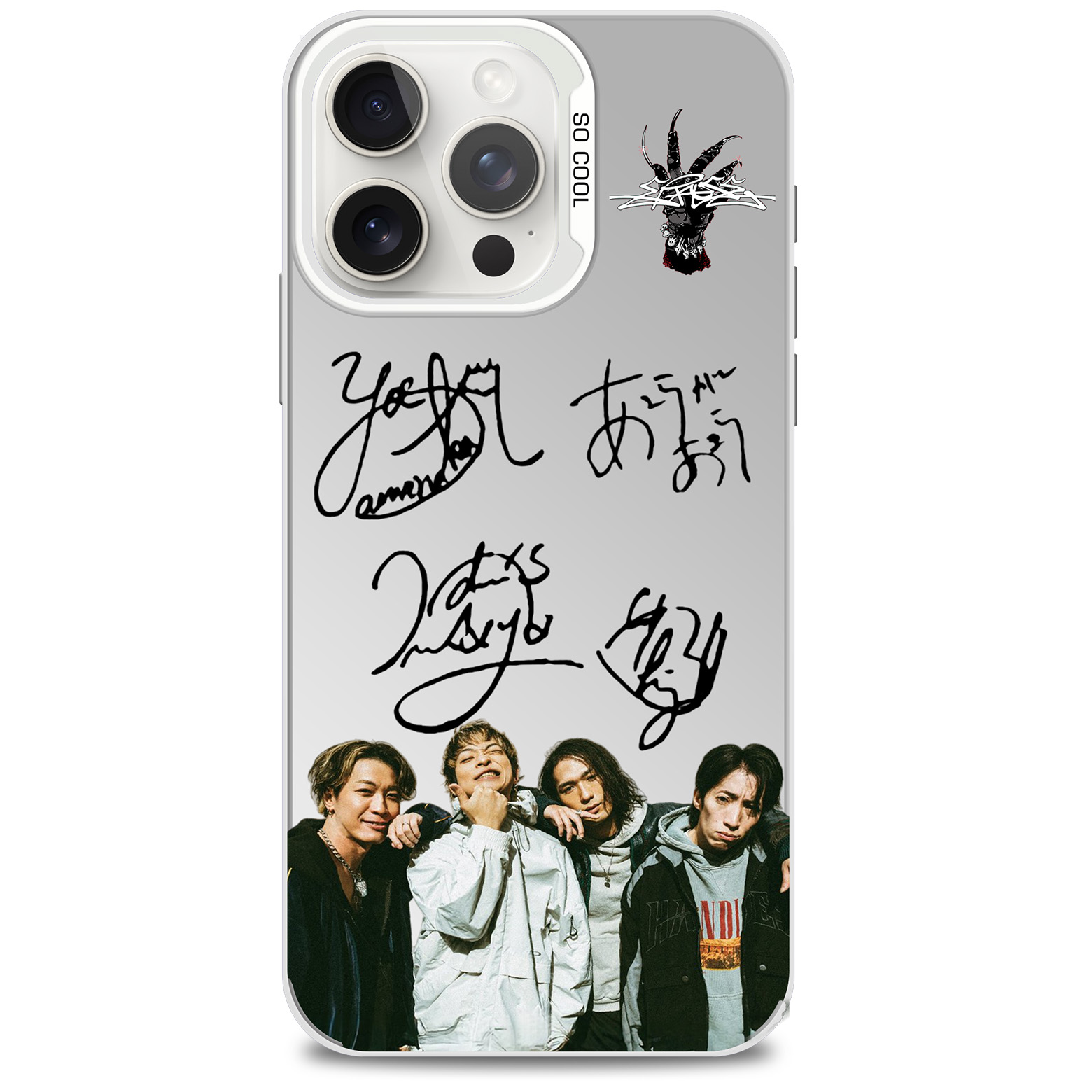 ミラースマホケース-銀【THE ORAL CIGARETTES/Home Sweet Home TOUR 2026】