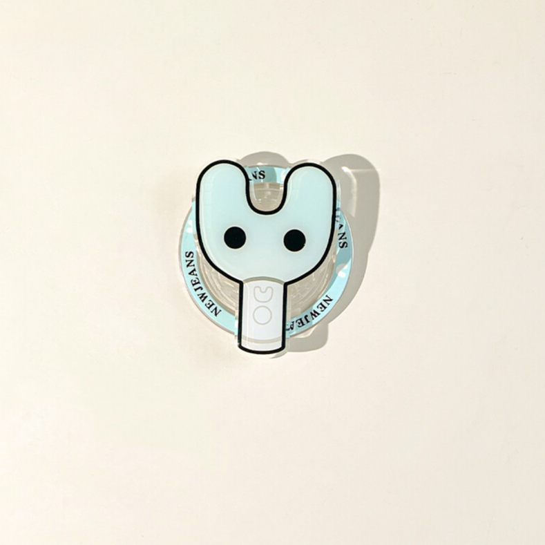 応援棒 マグネットスタンド マグネット付き デスク収納 冷蔵庫マグネット ファングッズ【New Jeans】