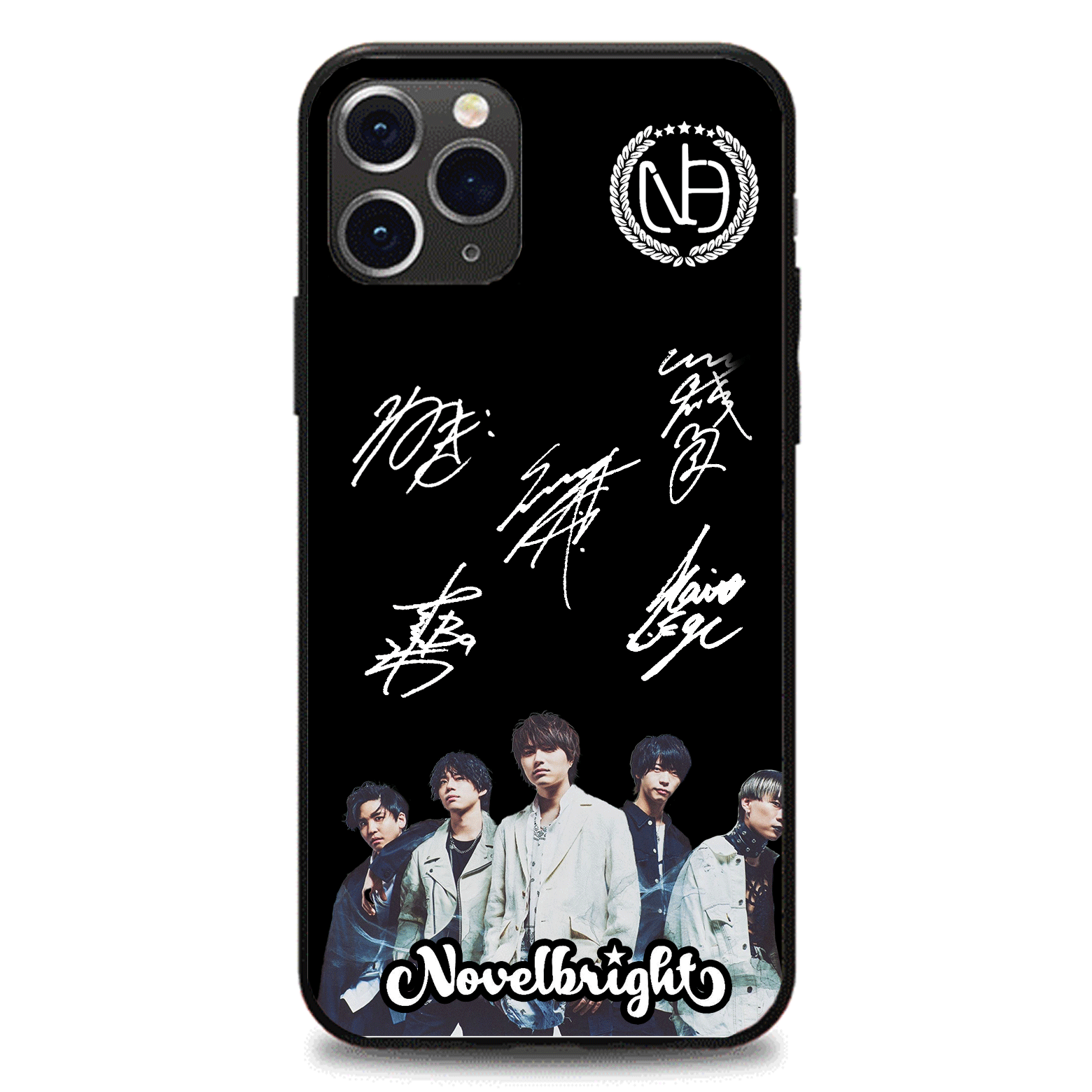 発光するスマートフォンケース 【Novelbright/Call me】