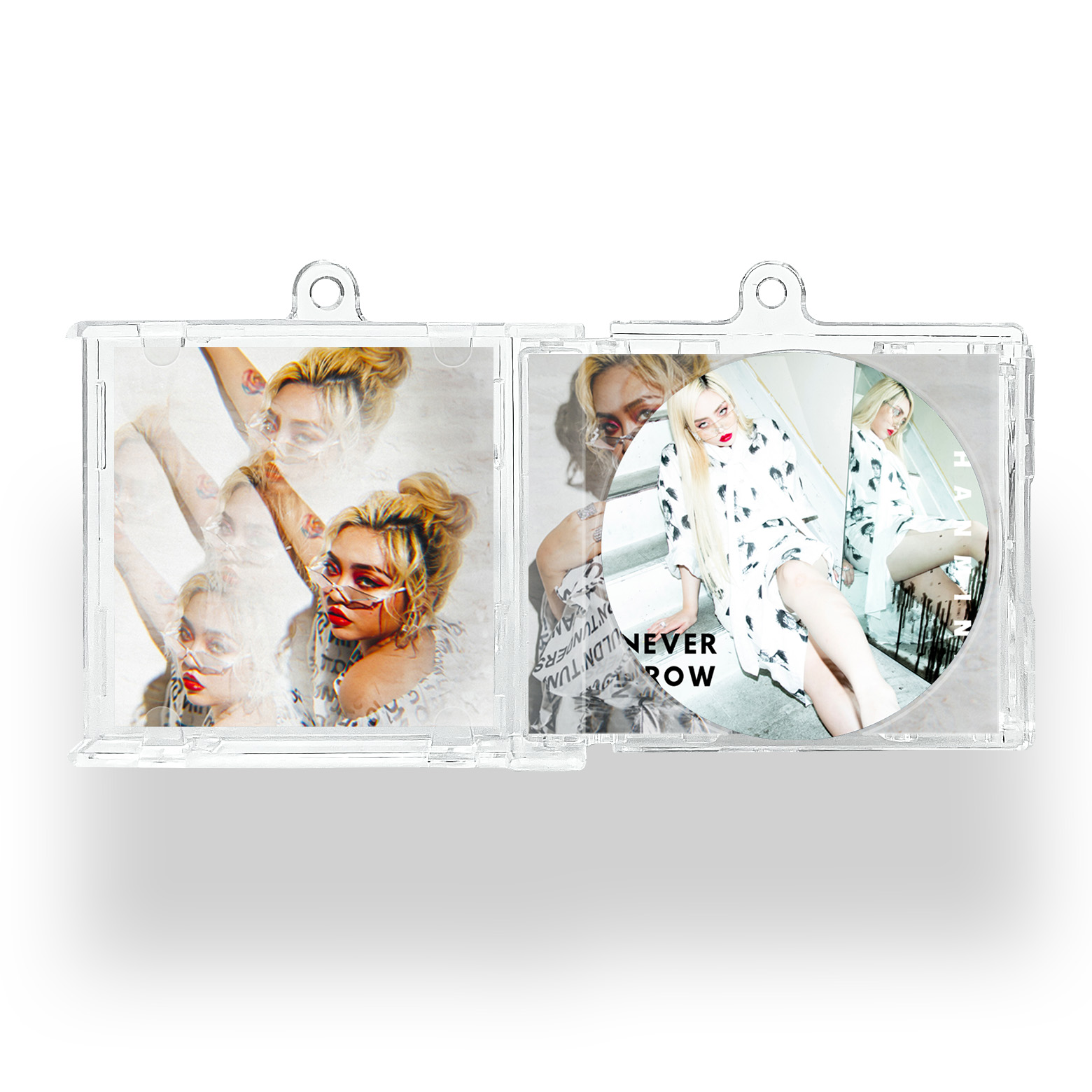 NFCミニCDキーリング【ちゃんみなCHANMINA/NEVER GROW UP】-YITOTO™推し活がもっと楽しくなる