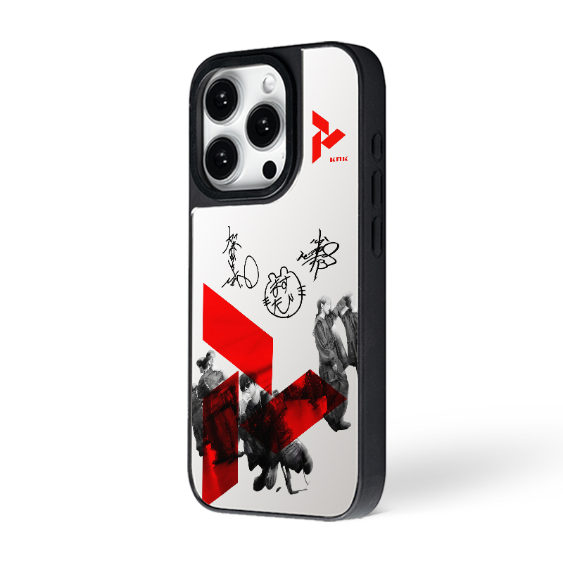 マットバンパー×ミラー スマホケース【NEWS/KMK】-B
