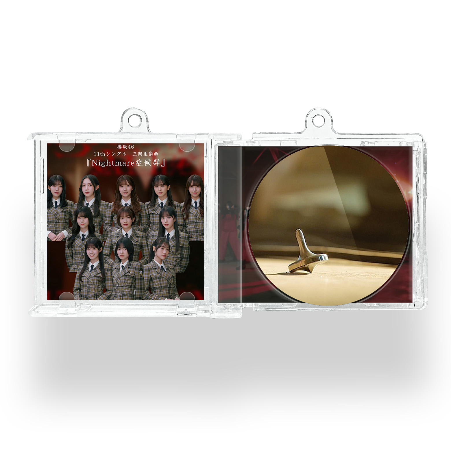 NFCミニCDキーリング【櫻坂46/Nightmare症候群】-YITOTO™推し活がもっと楽しくなる