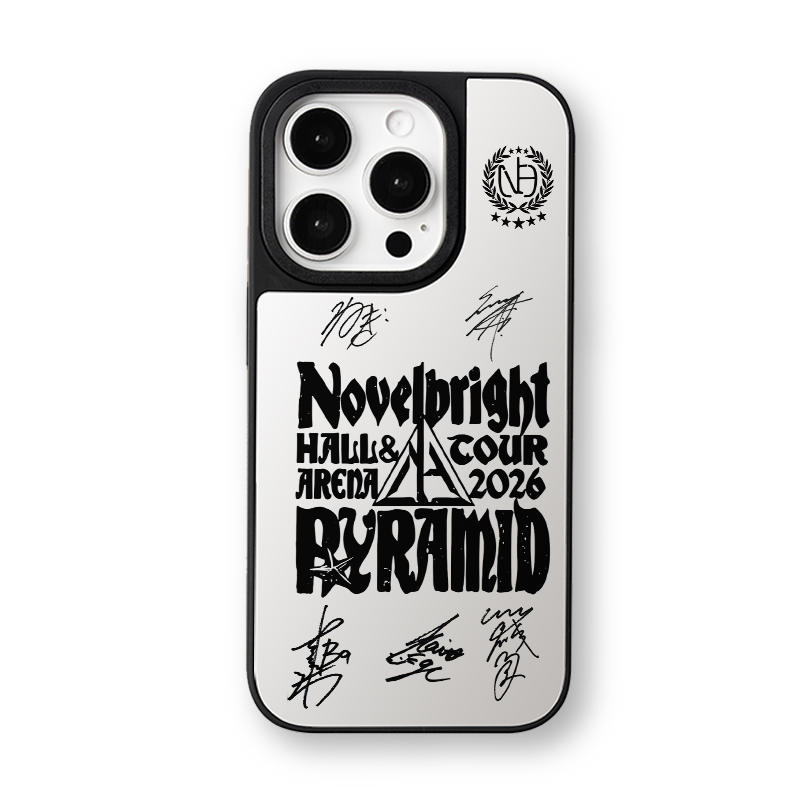マットバンパー×ミラー スマホケース【Novelbright/PYRAMID】-B