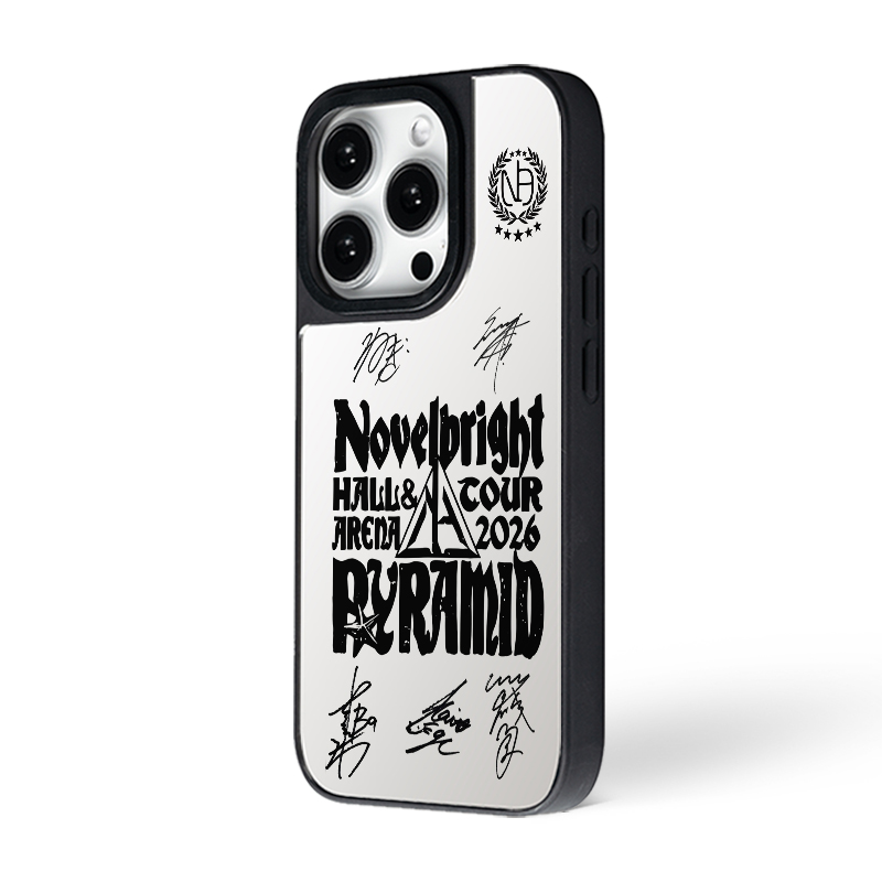 マットバンパー×ミラー スマホケース【Novelbright/PYRAMID】-B