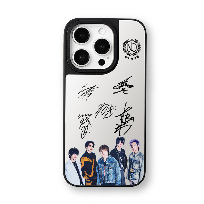 マットバンパー×ミラー スマホケース【Novelbright/PYRAMID】