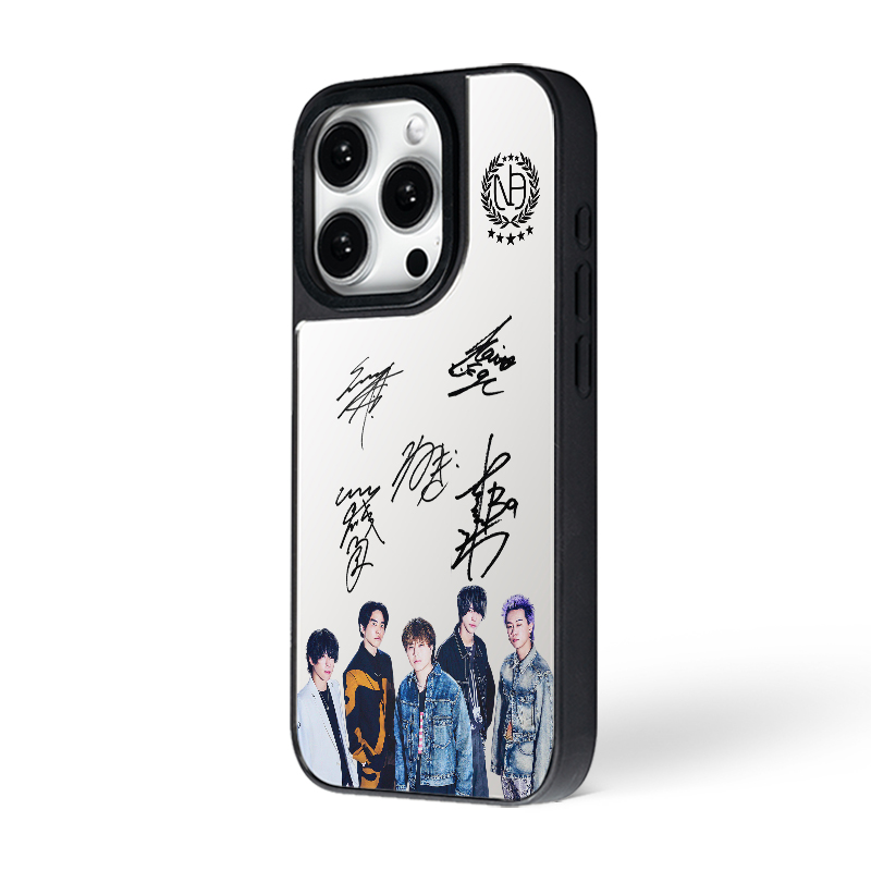 マットバンパー×ミラー スマホケース【Novelbright/PYRAMID】