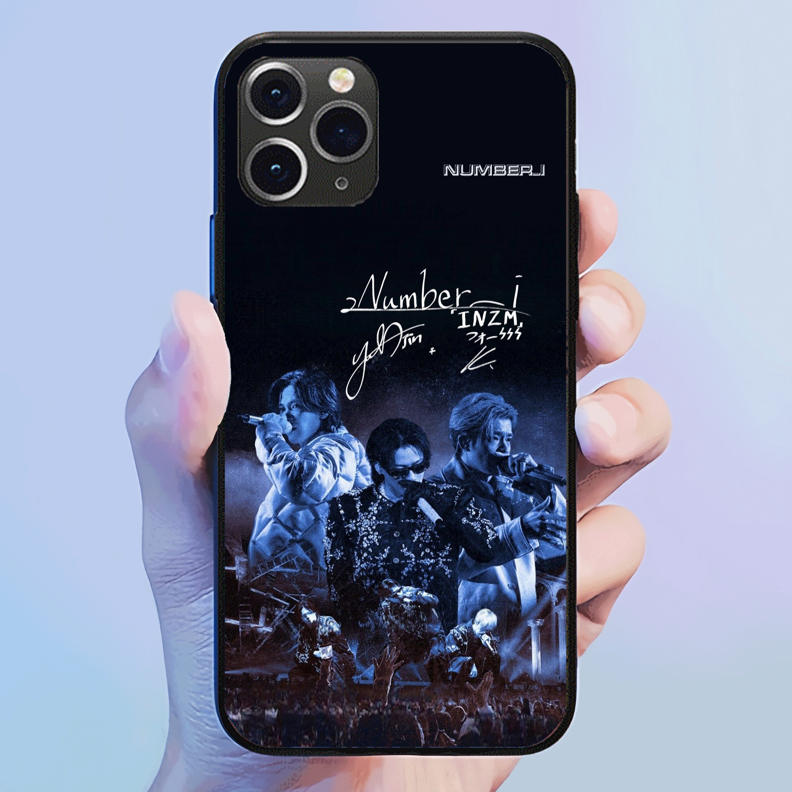 発光するスマートフォンケース 【Number_i /未確認領域】-YITOTO™推し活がもっと楽しくなる