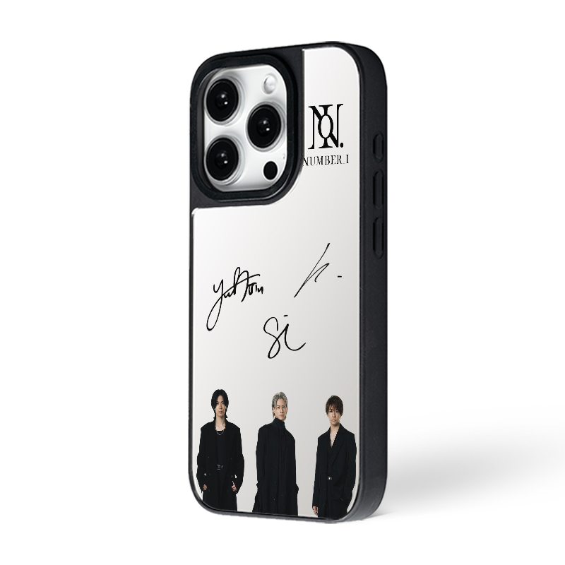 マットバンパー×ミラー スマホケース【Number_i/3XL】-B