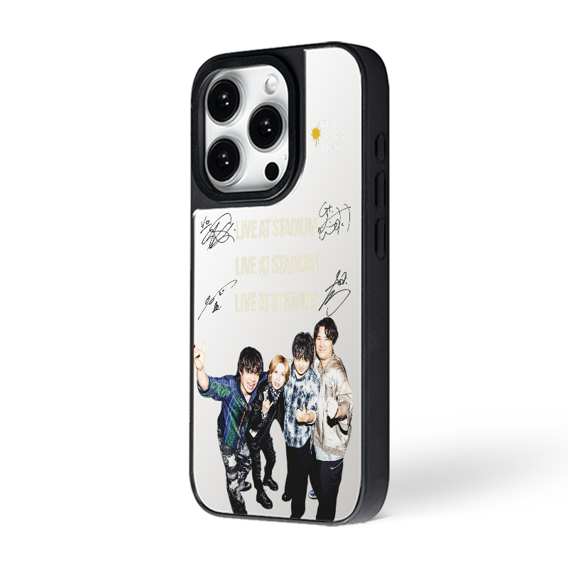 マットバンパー×ミラー スマホケース【Official髭男dism/one-man tour 2026】