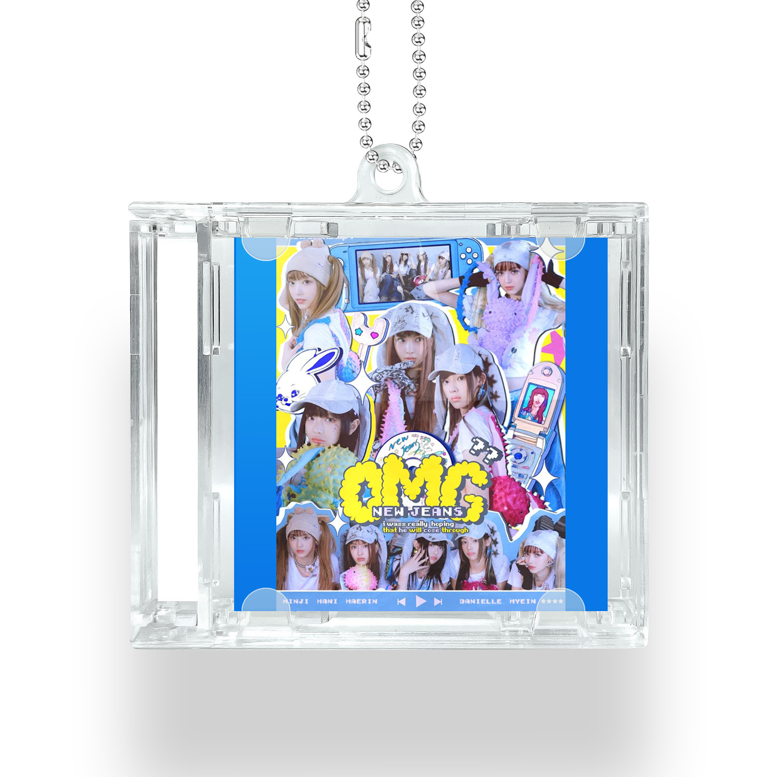 NFCミニCDキーリング【NEWJEANS/NJZ/MHDHH/OMG】-YITOTO™推し活がもっと楽しくなる