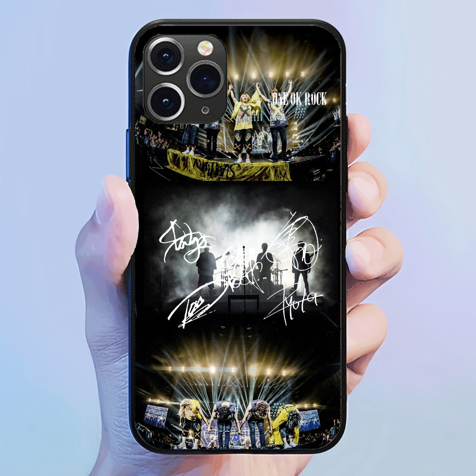 発光するスマートフォンケース 【ONE OK ROCK】