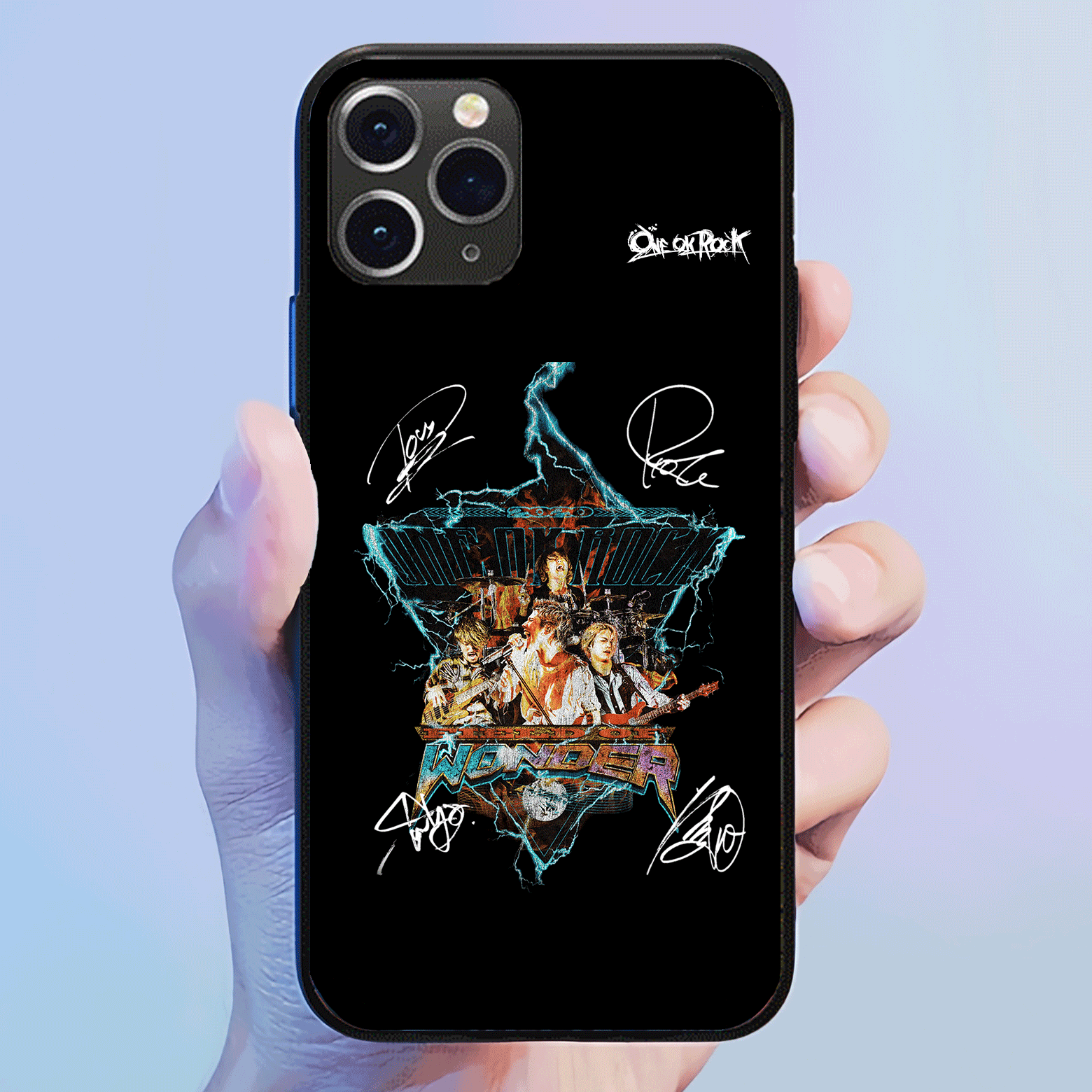 発光するスマートフォンケース 【ONE OK ROCK/Field of Wonder】