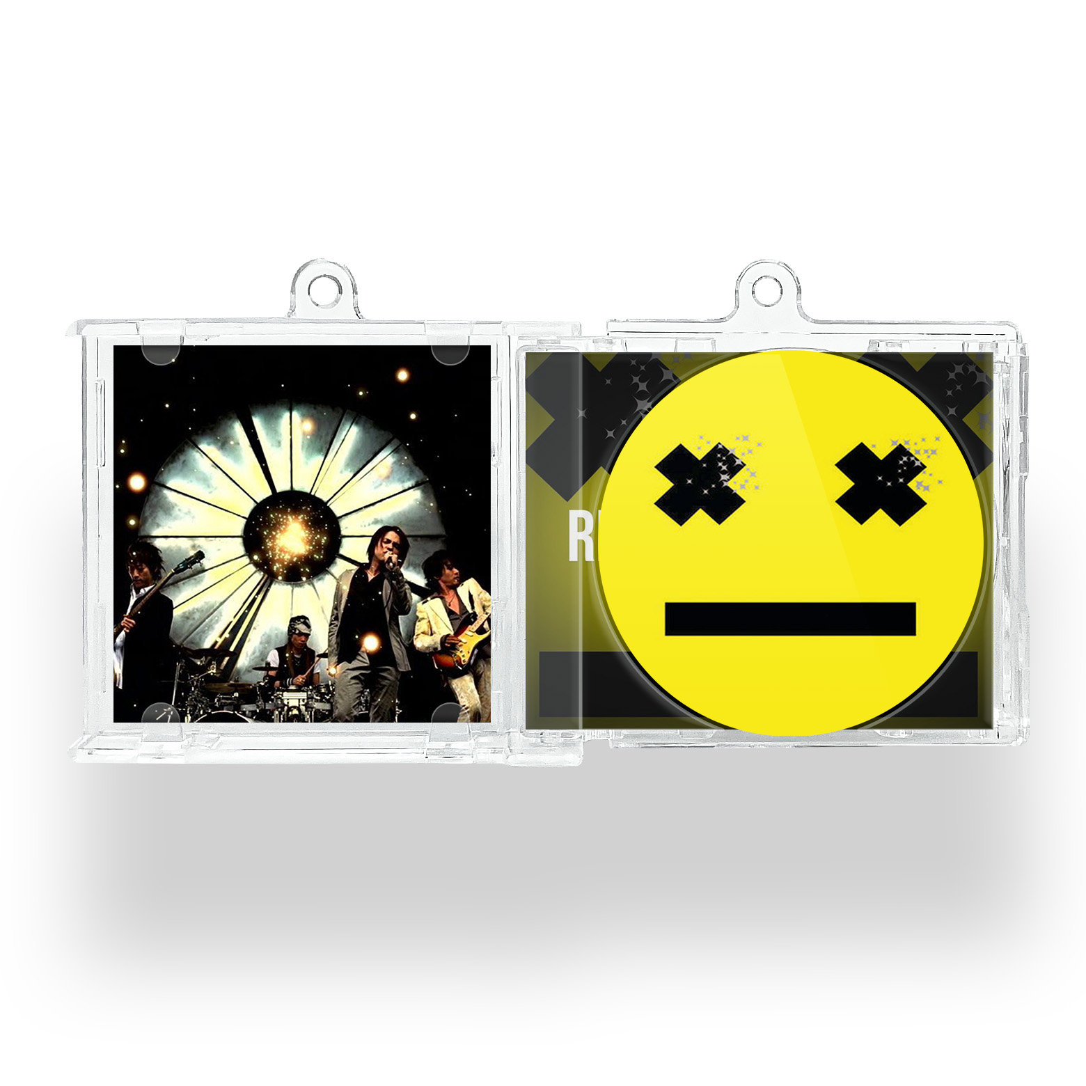 NFCミニCDキーリング【L'Arc～en～Ciel/Ready Steady Go】-YITOTO™推し活がもっと楽しくなる