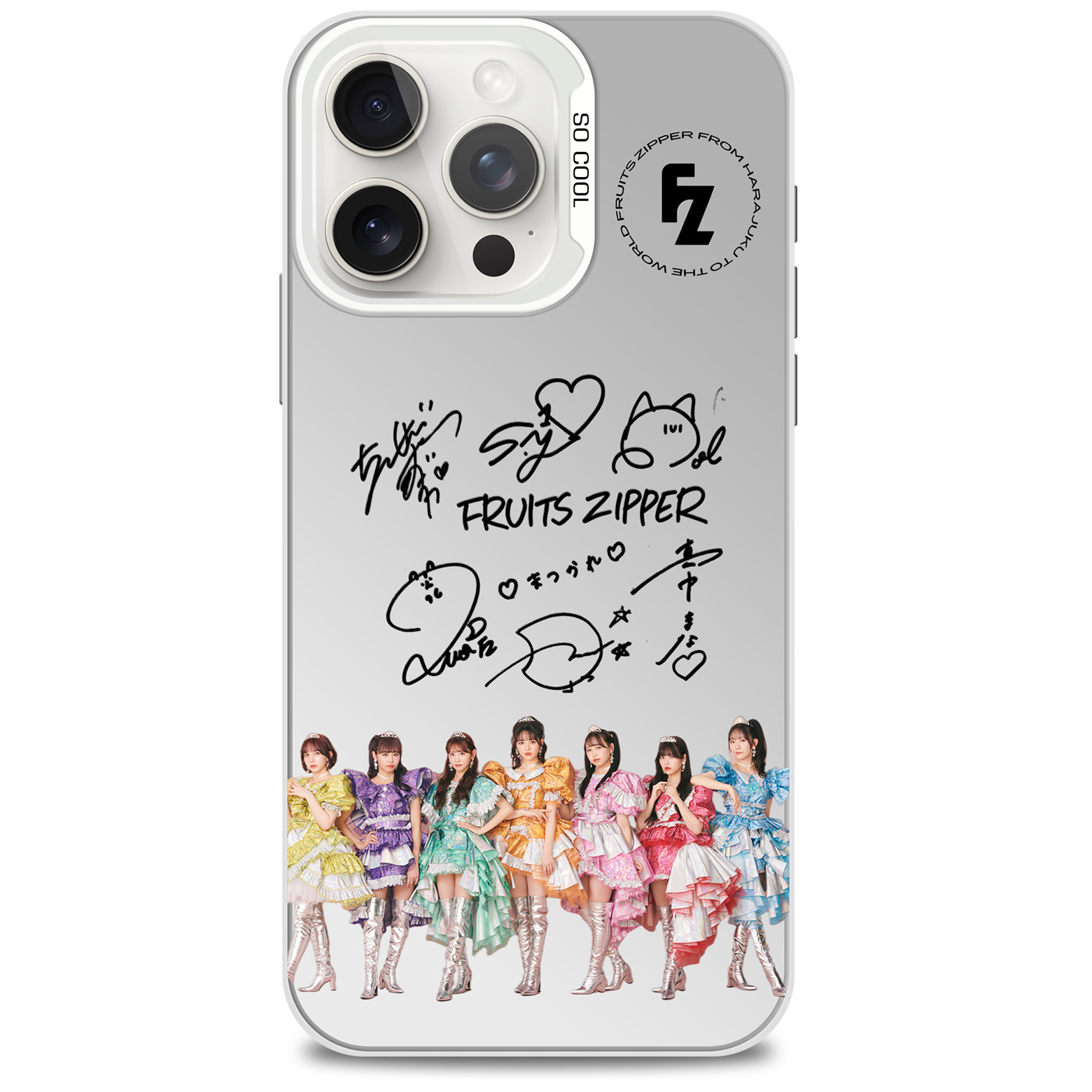 グラデーションデザイン スマートフォン本体 オーロラレーザーグラデーションスマートフォンケース