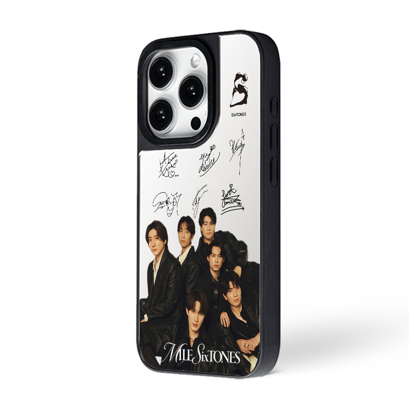 マットバンパー×ミラー スマホケース【SixTONES/MILESixTONES】