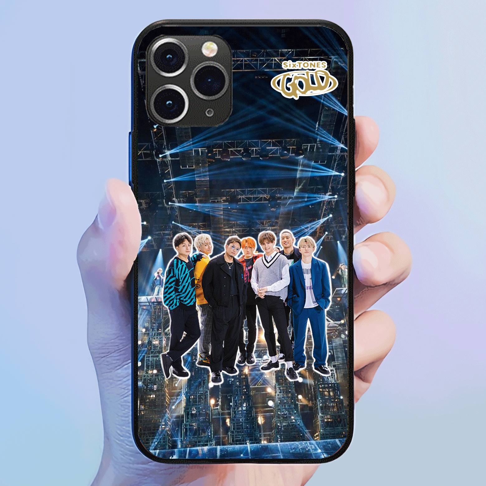 発光するスマートフォンケース 【SixTONES/THEBALLERS】