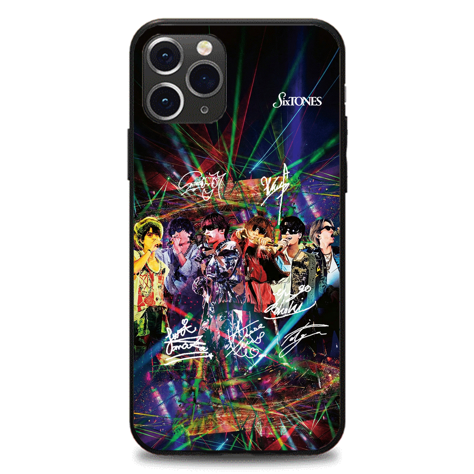発光するスマートフォンケース 【SixTONES/YOUNG OLD】