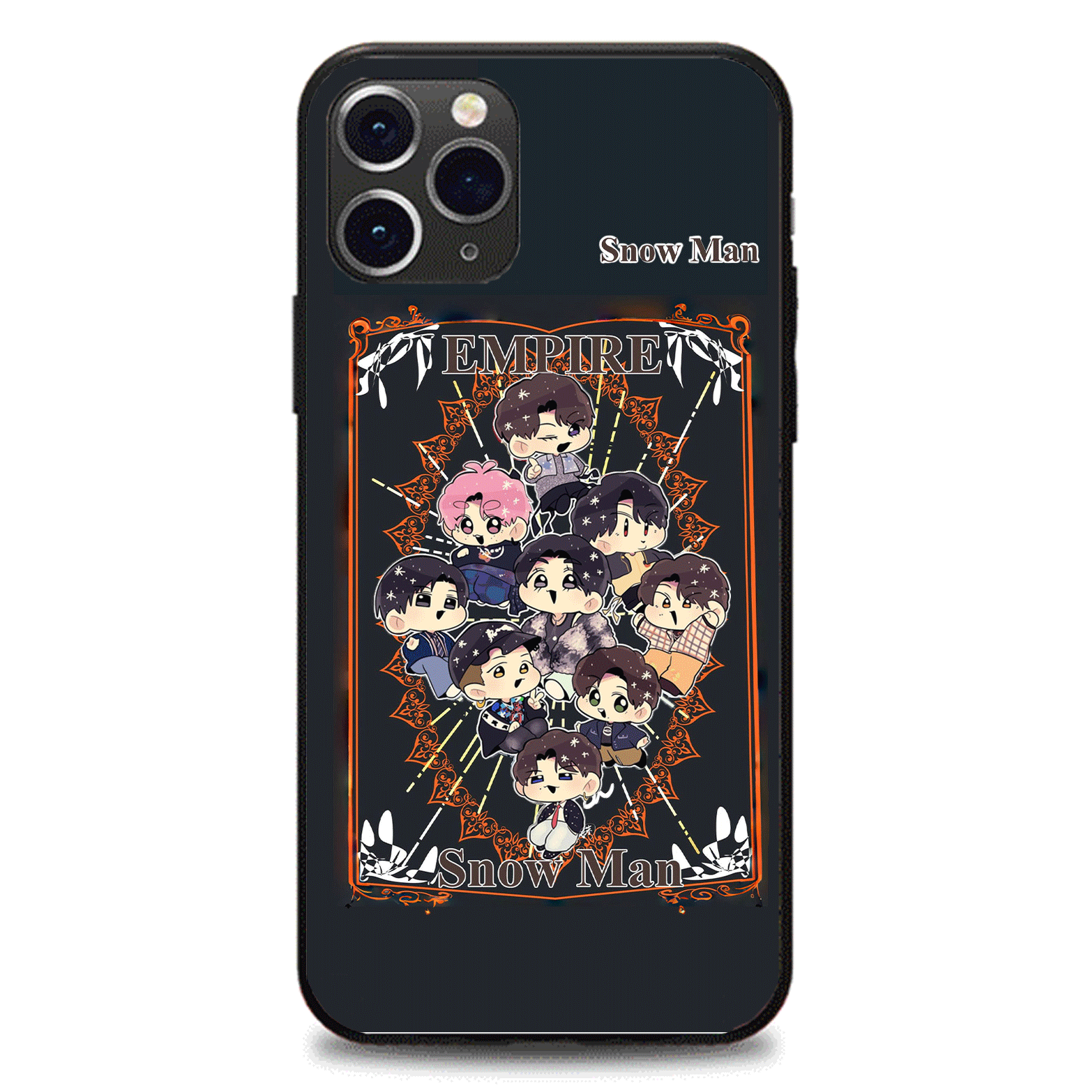 発光するスマートフォンケース 【SnowMan/EMPIRE】-YITOTO™推し活が