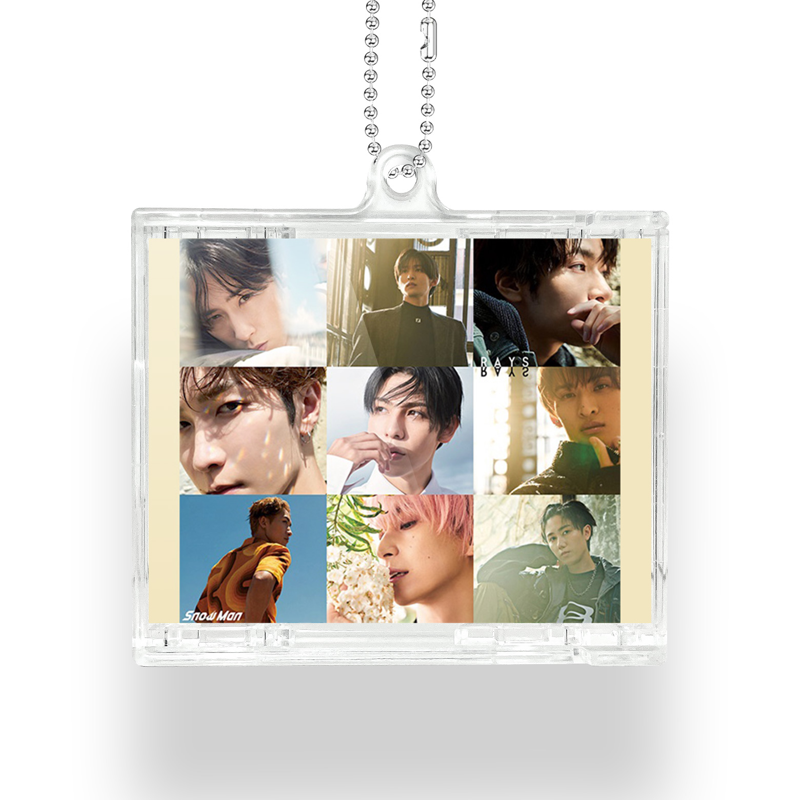 NFCミニCDキーリング【SnowMan/RAYS】