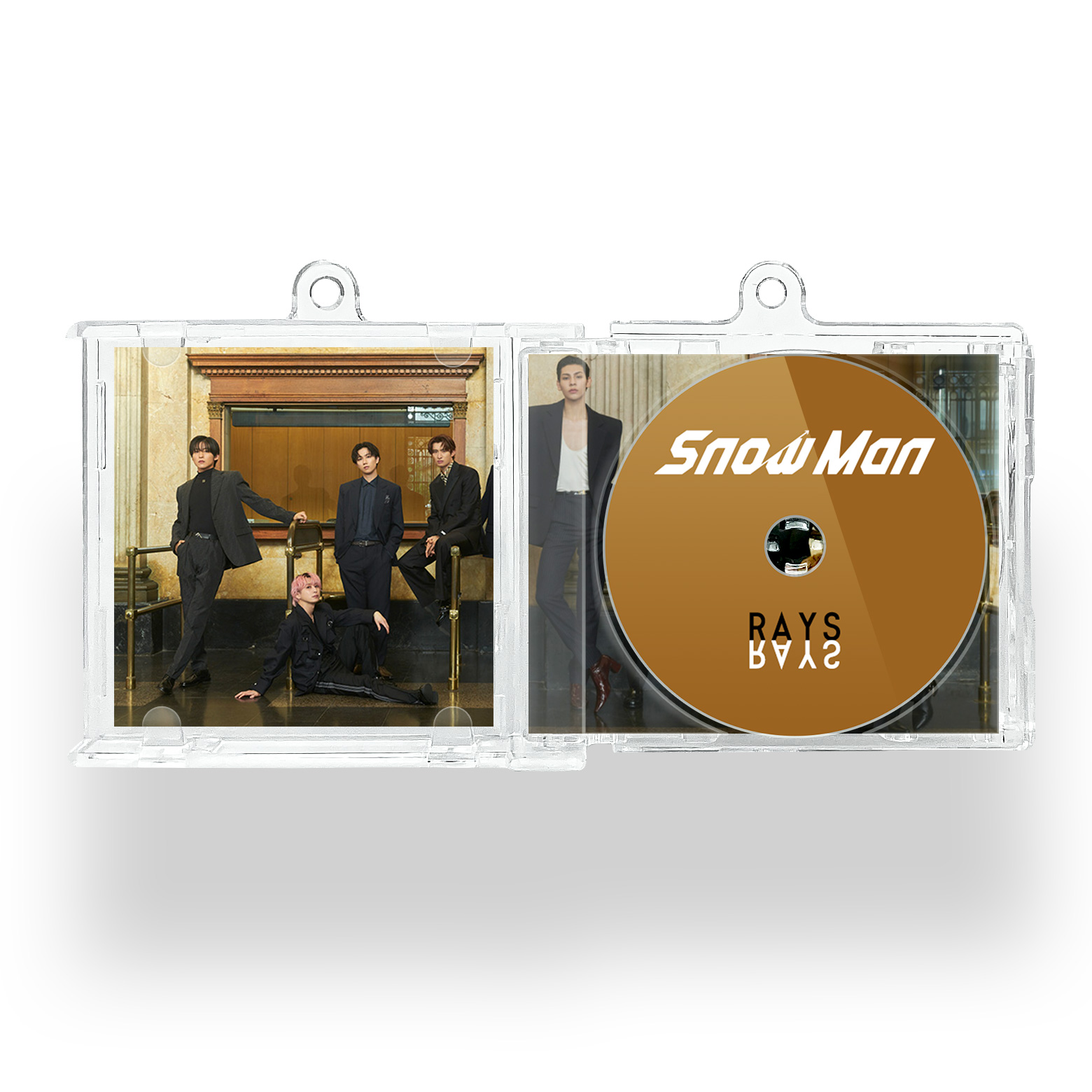 NFCミニCDキーリング【SnowMan/RAYS】