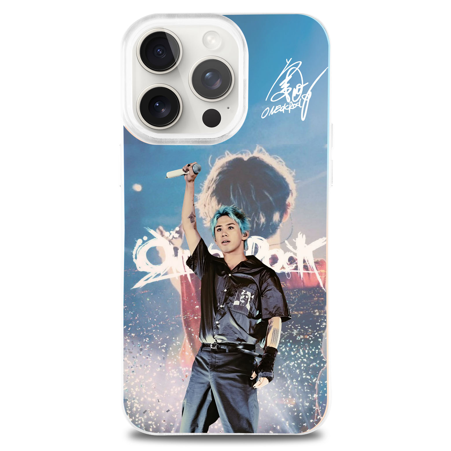 レーザーグラデーションスマートフォンケース【森内貴寛TAKA/ONE OK ROCK】-YITOTO™推し活がもっと楽しくなる