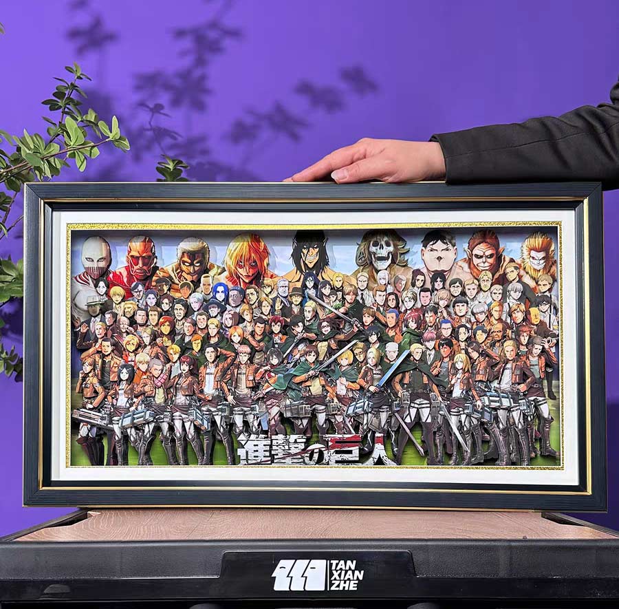 3D デコレーション絵 【進撃の巨人】