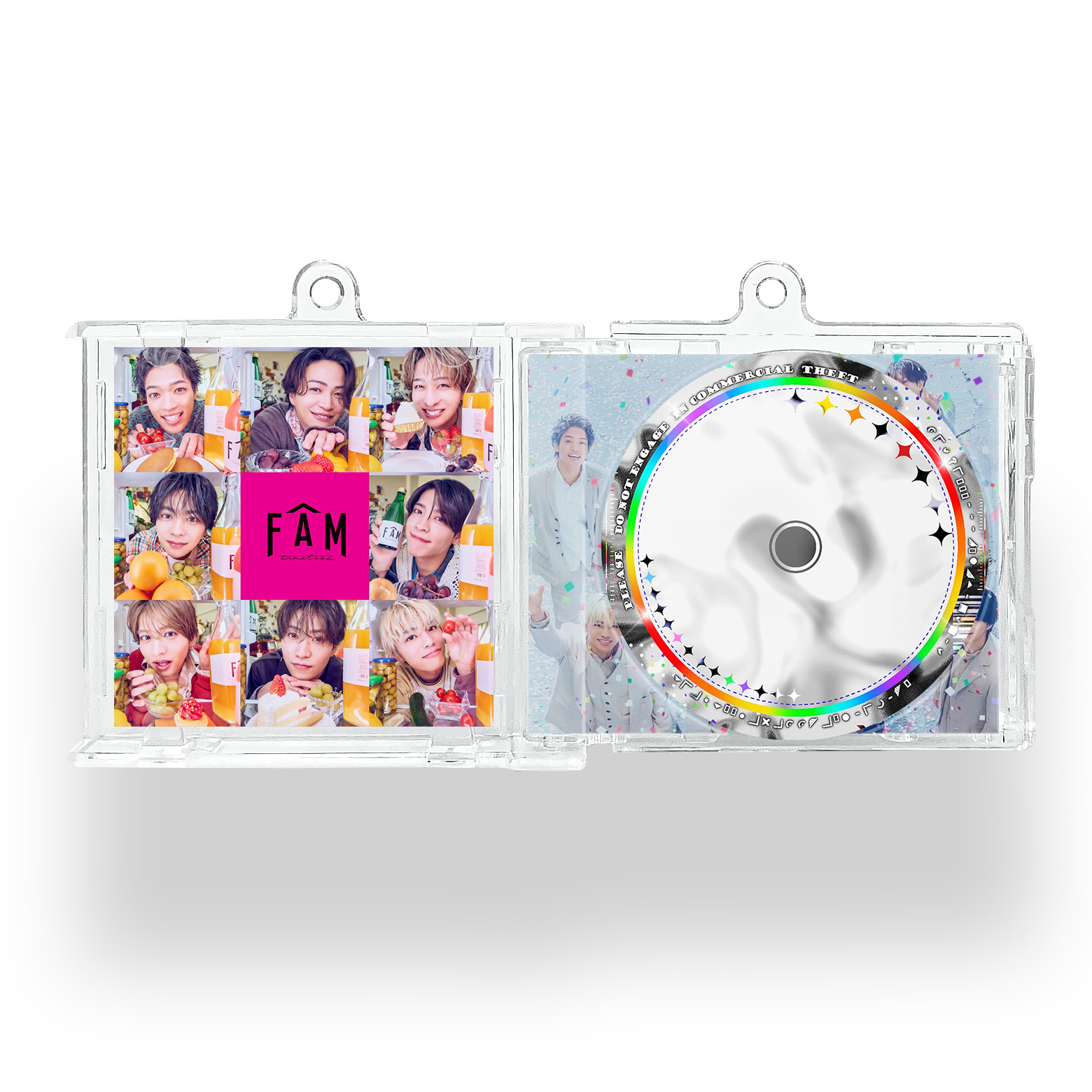 NFCミニCDキーリング【timelesz/FAM】-YITOTO™推し活がもっと楽しくなる