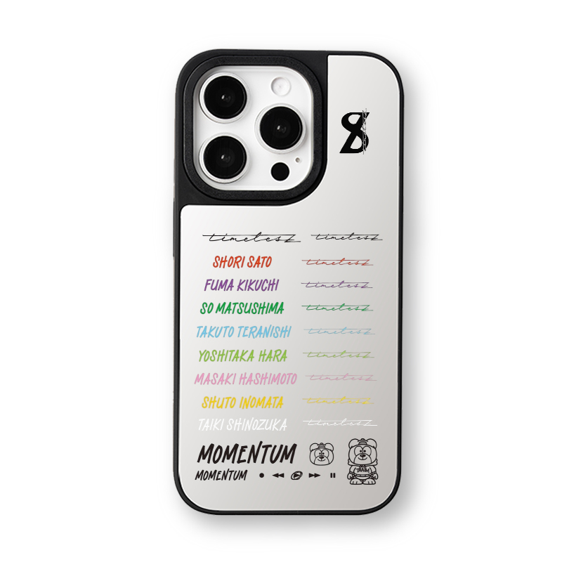 マットバンパー×ミラー スマホケース【timelesz/MOMENTUM】-B
