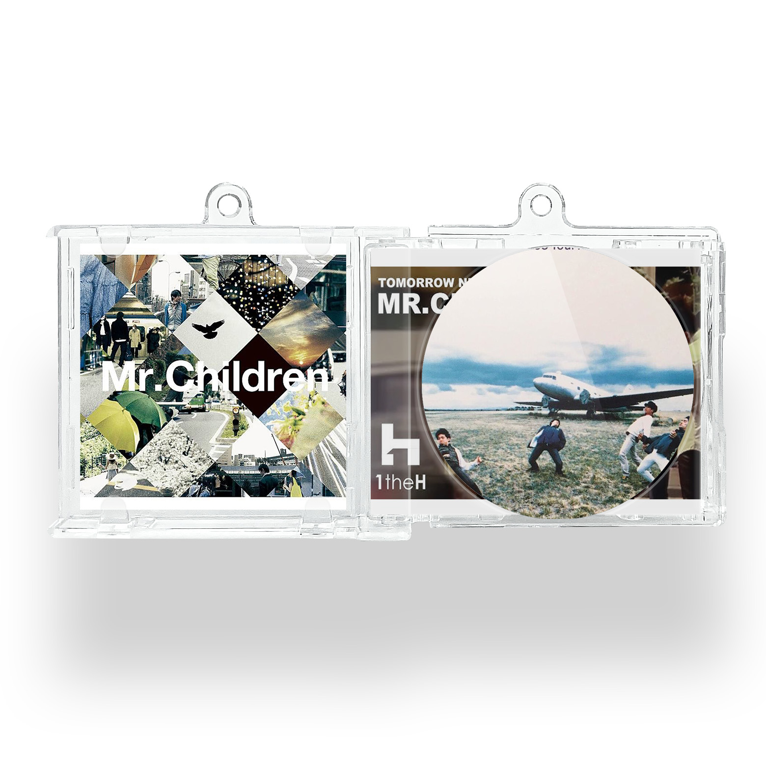 NFCミニCDキーリング【MR.CHILDREN/TOMORROW NEVER KNOWS】-YITOTO™推し活がもっと楽しくなる