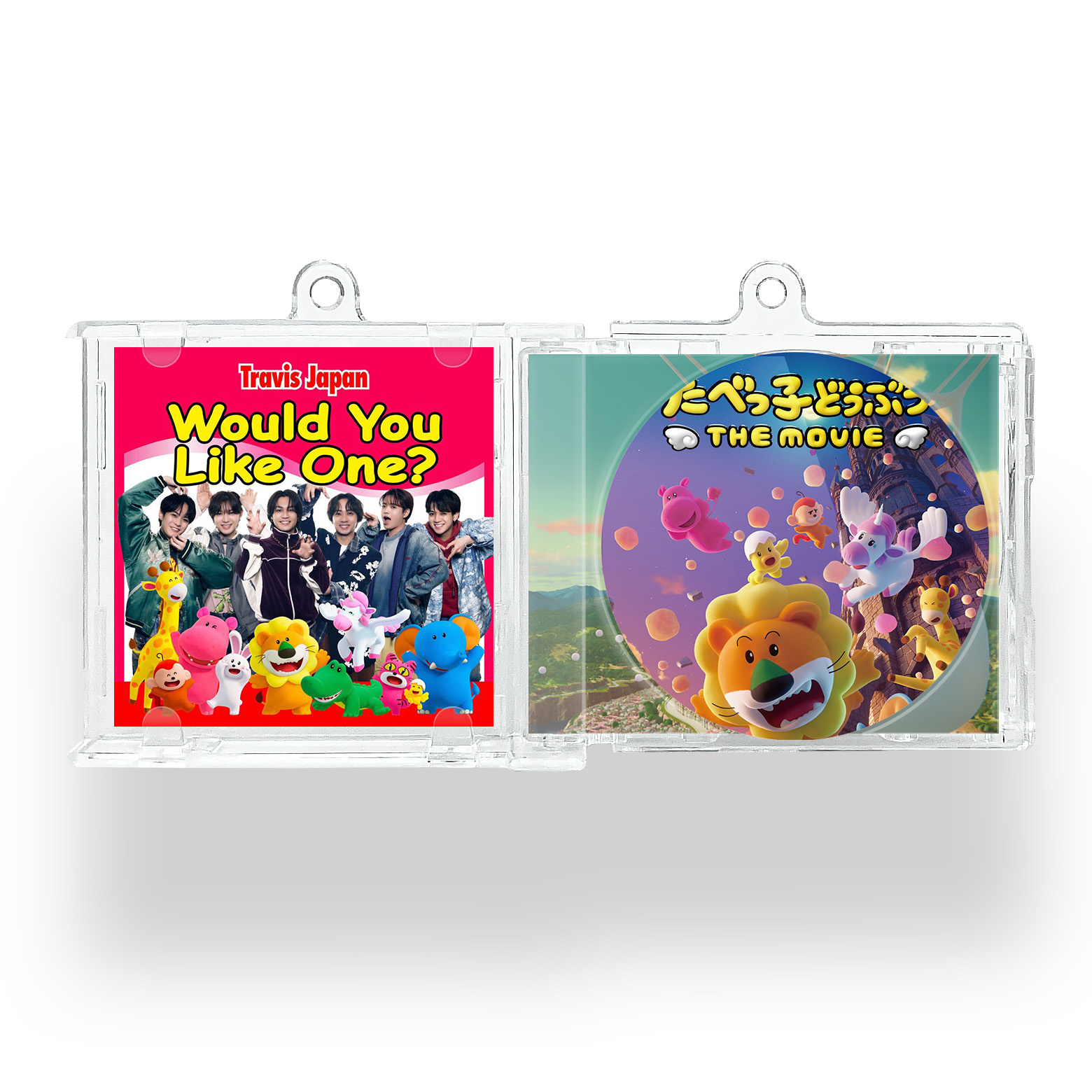 NFCミニCDキーリング【Travis Japan/WouldYouLikeOne?】-YITOTO™推し活がもっと楽しくなる