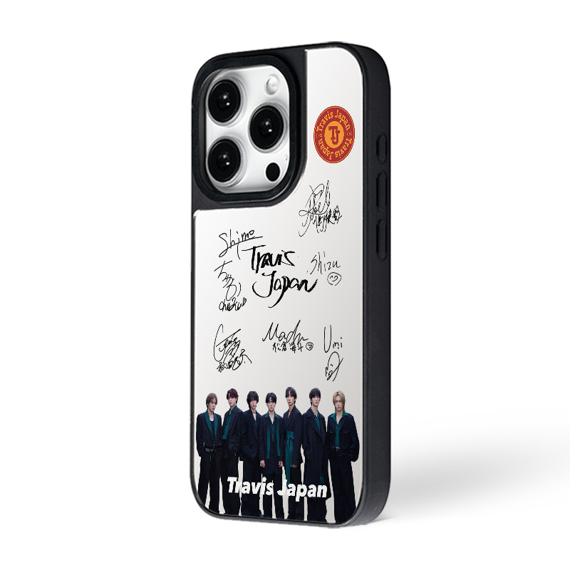 マットバンパー×ミラー スマホケース【Travis Japan/陰ニモ日向ニモ】