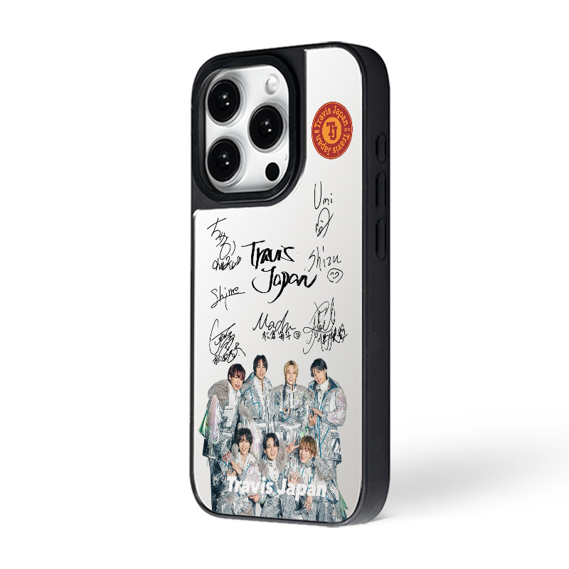 マットバンパー×ミラー スマホケース【Travis Japan/陰ニモ日向ニモ】-B