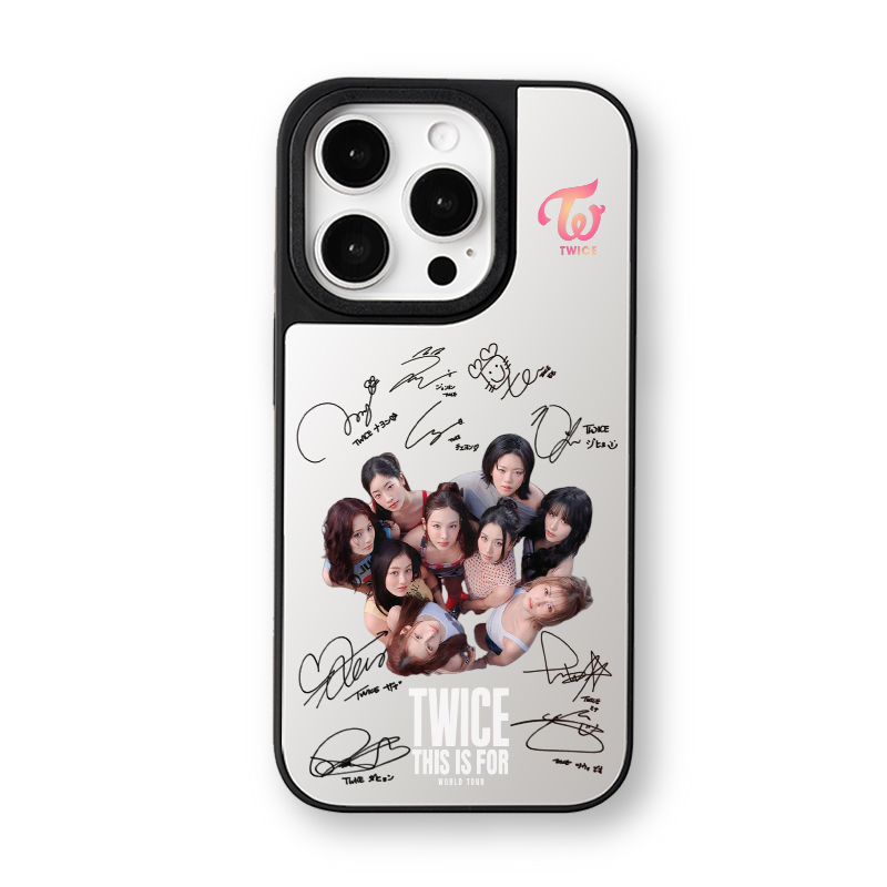 マットバンパー×ミラー スマホケース【TWICE】