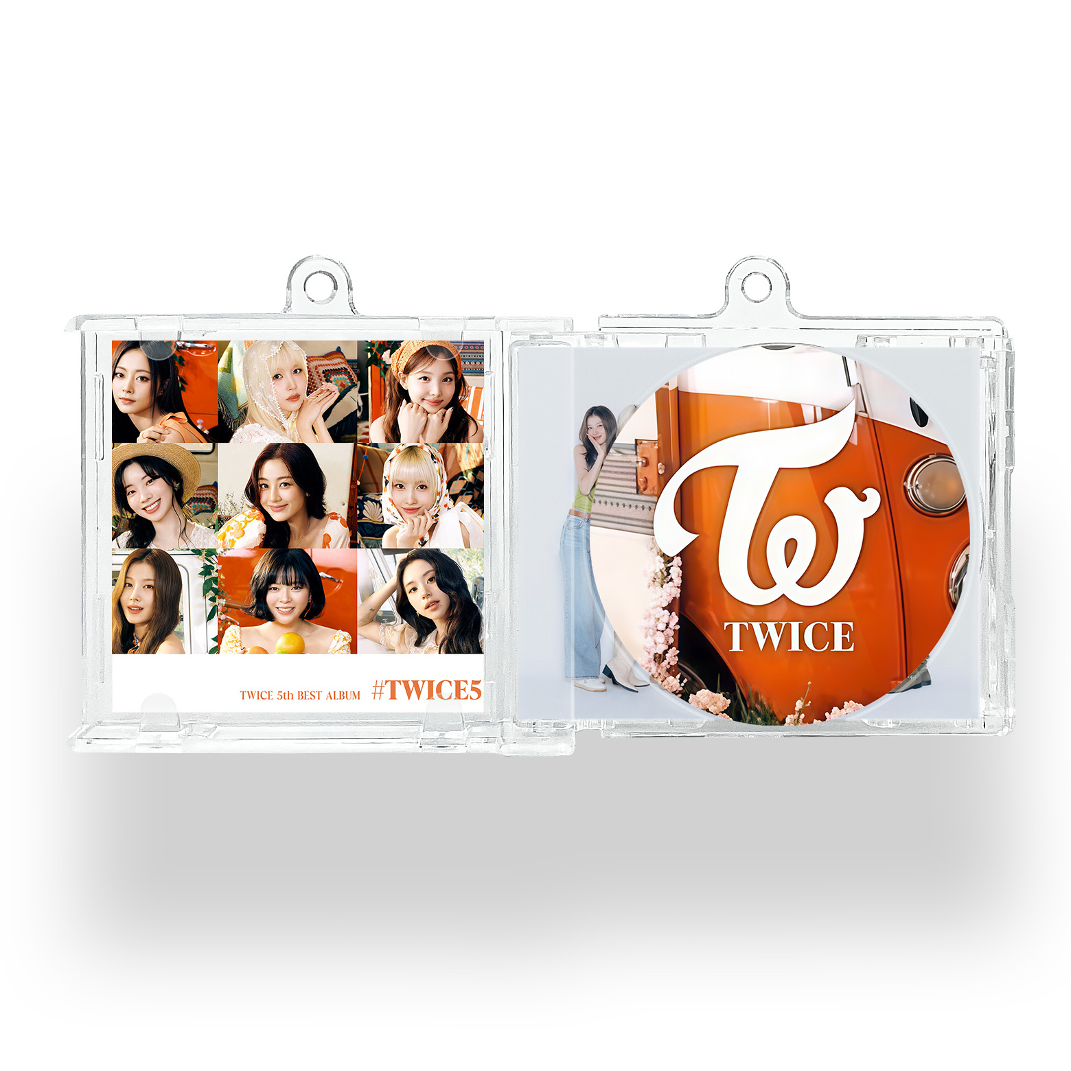 NFCミニCDキーリング【TWICE/#TWICE5】-YITOTO™推し活がもっと楽しくなる