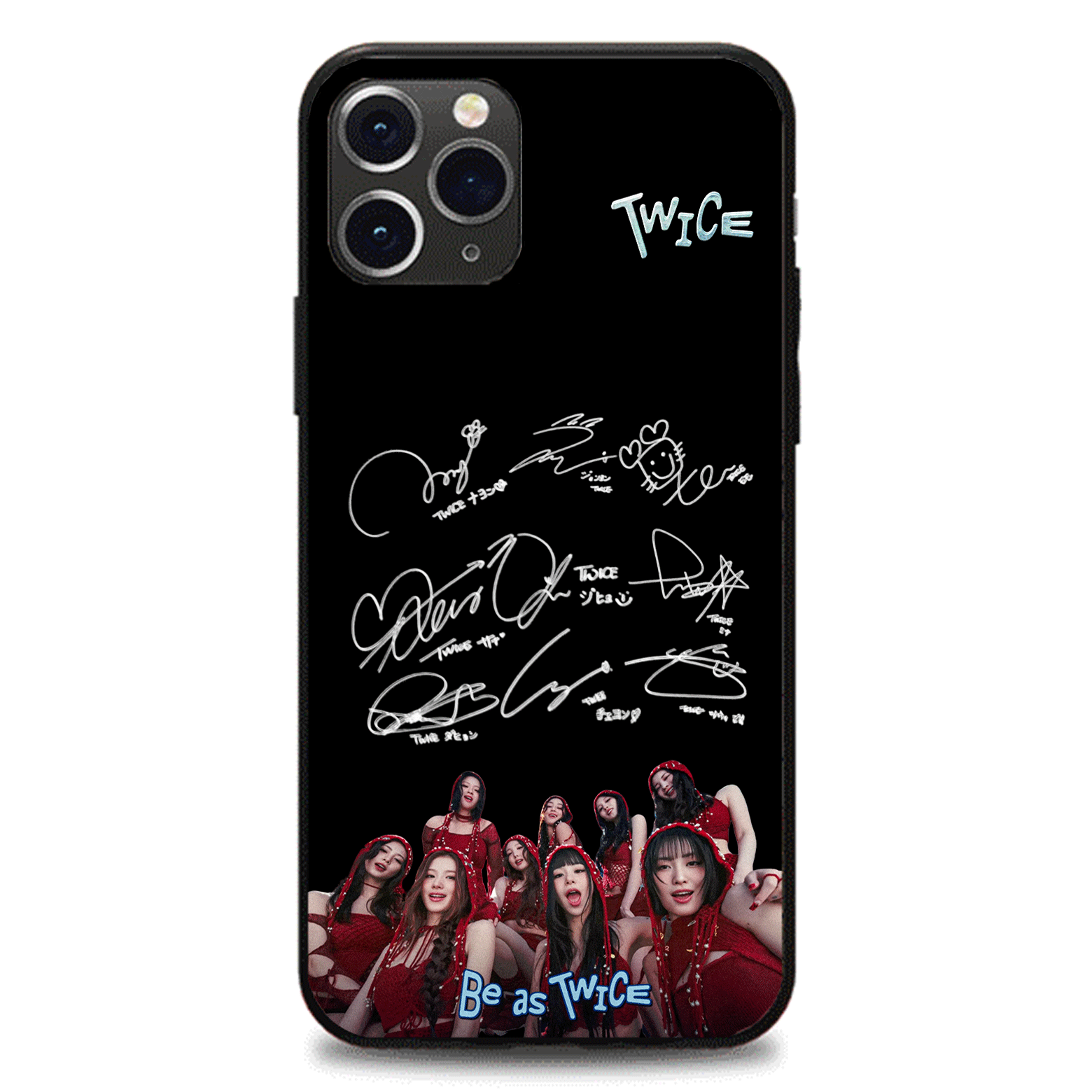 発光するスマートフォンケース 【TWICE/THIS IS FOR】-YITOTO™推し活がもっと楽しくなる