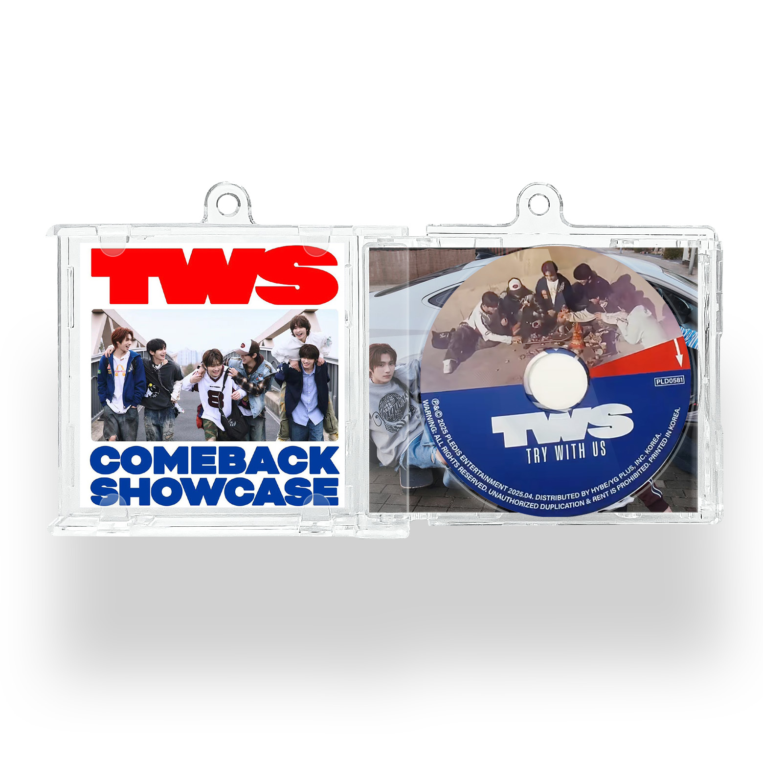 NFCミニCDキーリング【TWS/TRY WITH US】-YITOTO™推し活がもっと楽しくなる