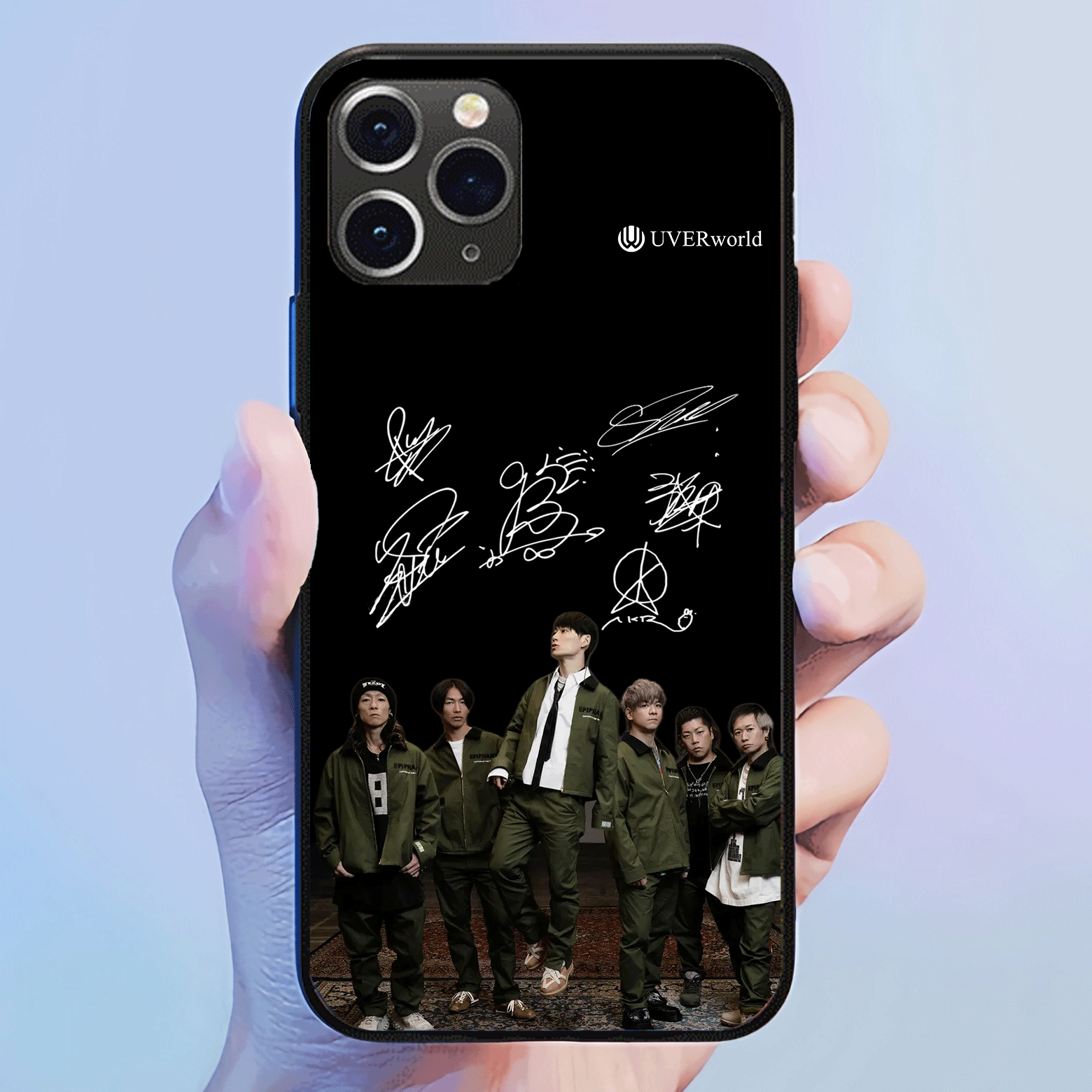 UVERworldケータイカバー説明 UVERworld グッズ | 発光するスマートフォンケース 【UVERworld