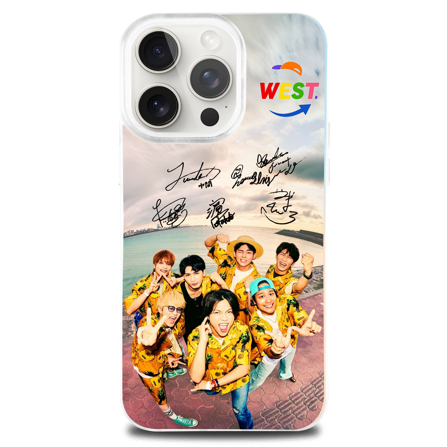 ミラースマホケース【WEST.】