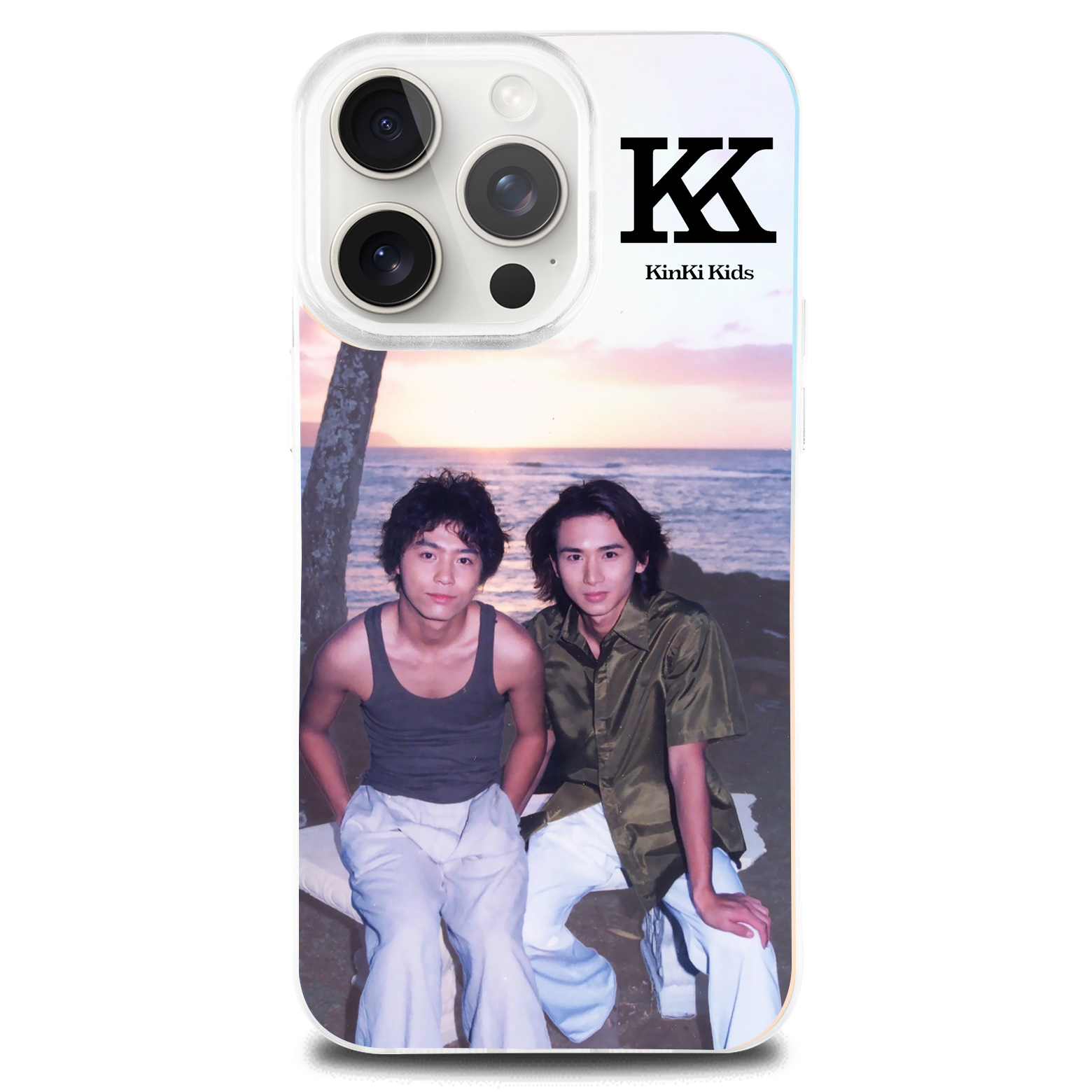 レーザーグラデーションスマートフォンケース【KINKIKIDS/DOMOTO】